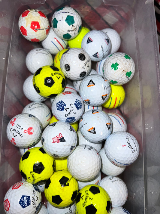Golf ball mystery box